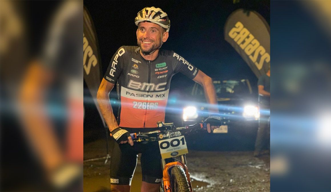 Josep Betalú completa la ruta de los Conquistadores en un solo día Josep Betalú completa la ruta de los Conquistadores en un solo día