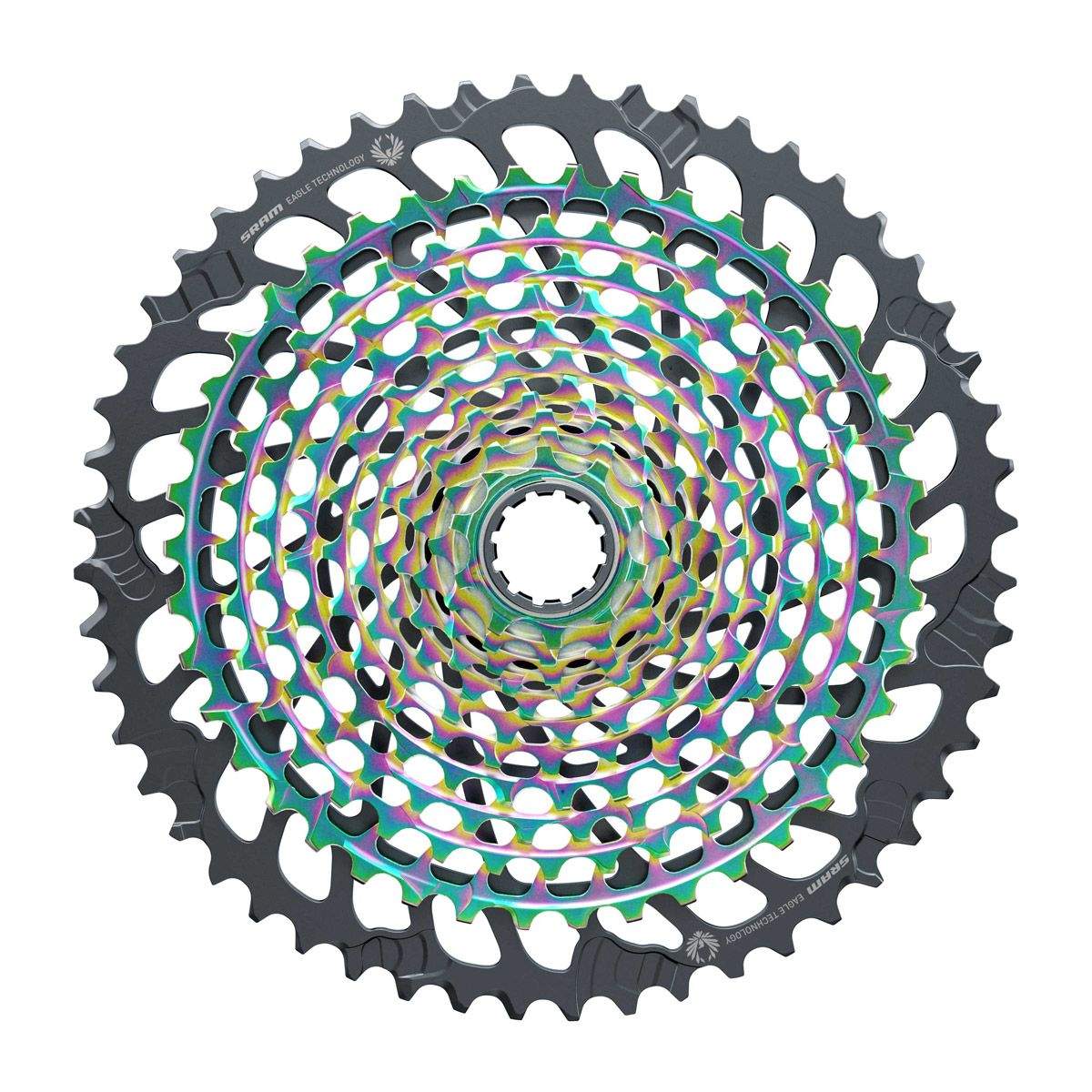 Nuevos casetes SRAM Eagle 10 52 XX1 CS XG 1299 B1 c Rainbow Side