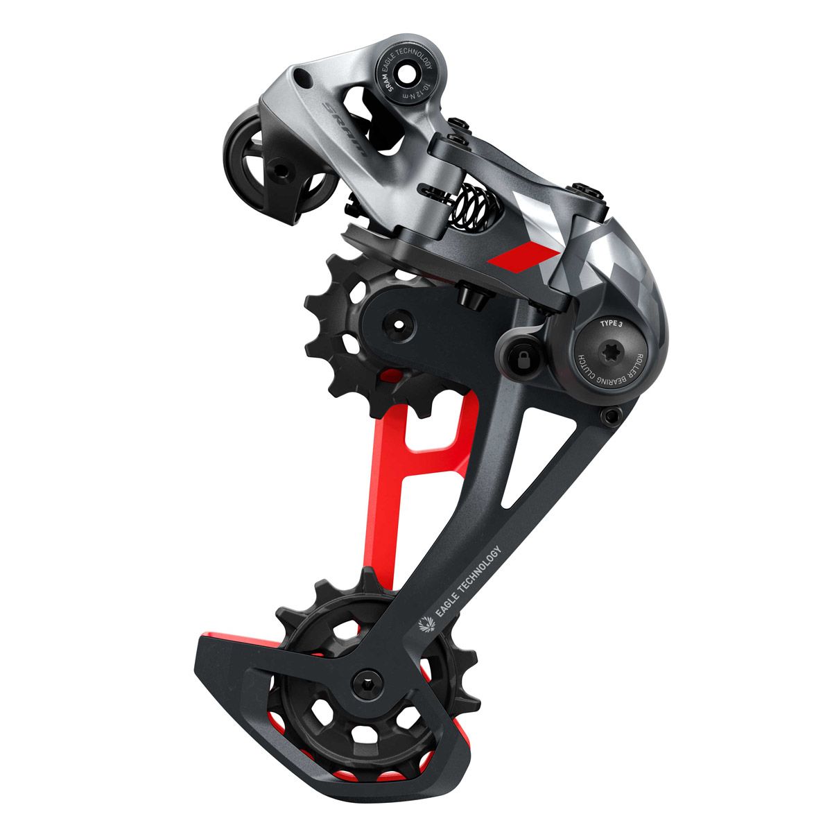Nuevo SRAM XO1 2021 Cambio trasero XO1 Rojo