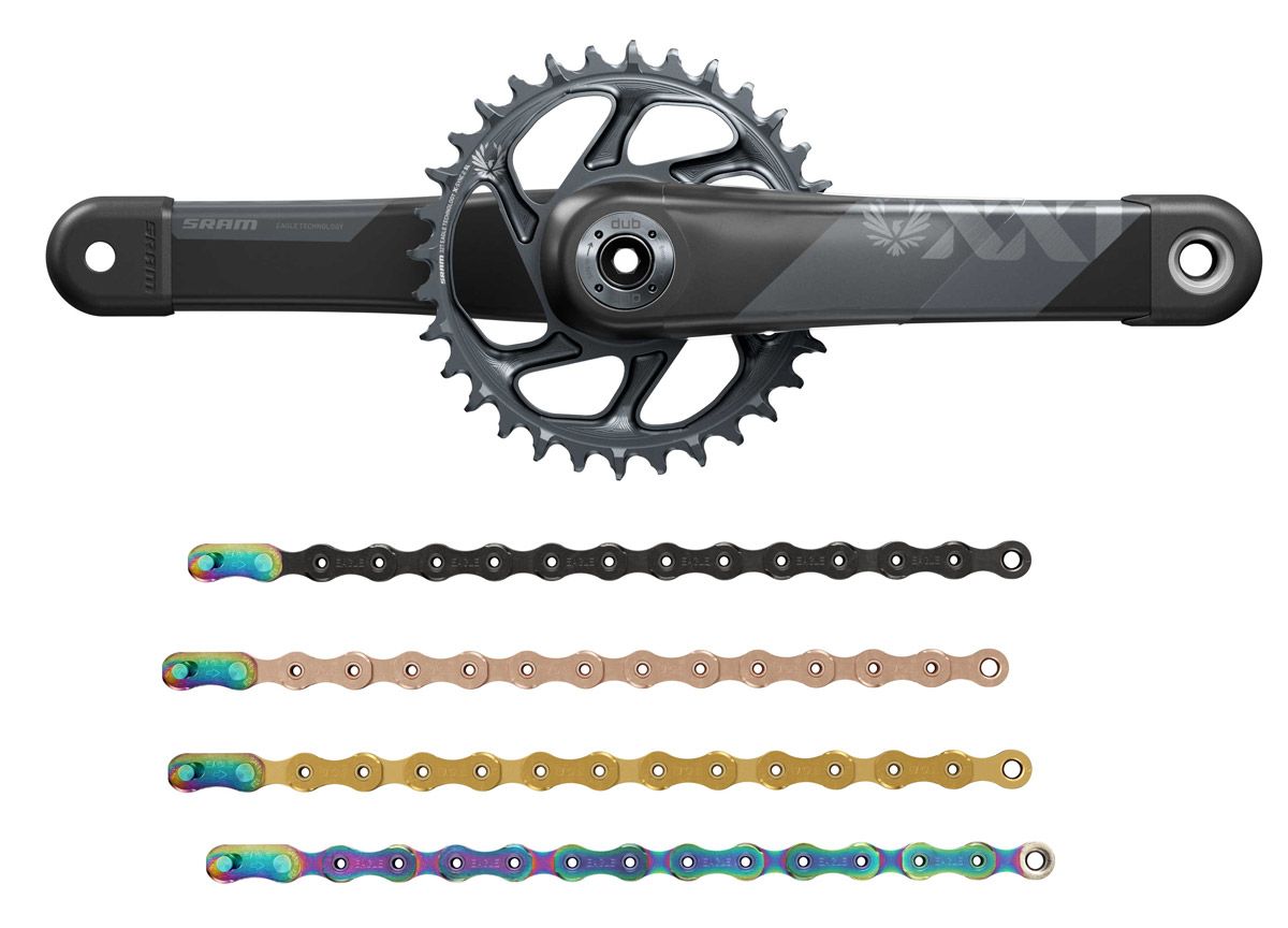 Nuevo grupo SRAM XX1 Bielas y cadenas