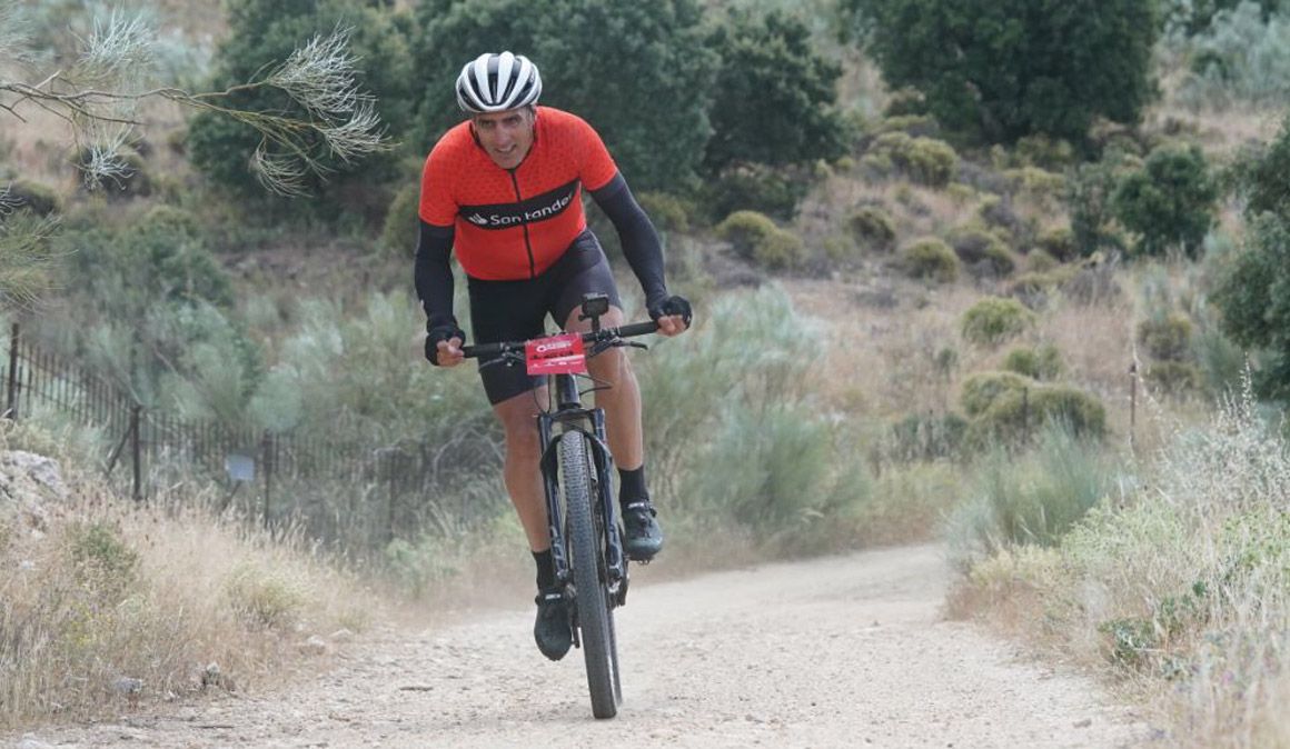 Miguel Indurain en plena prueba RESET