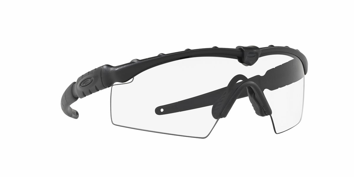 Oakley Clear con acabado industrial en goma para el cuerpo de la gafa.