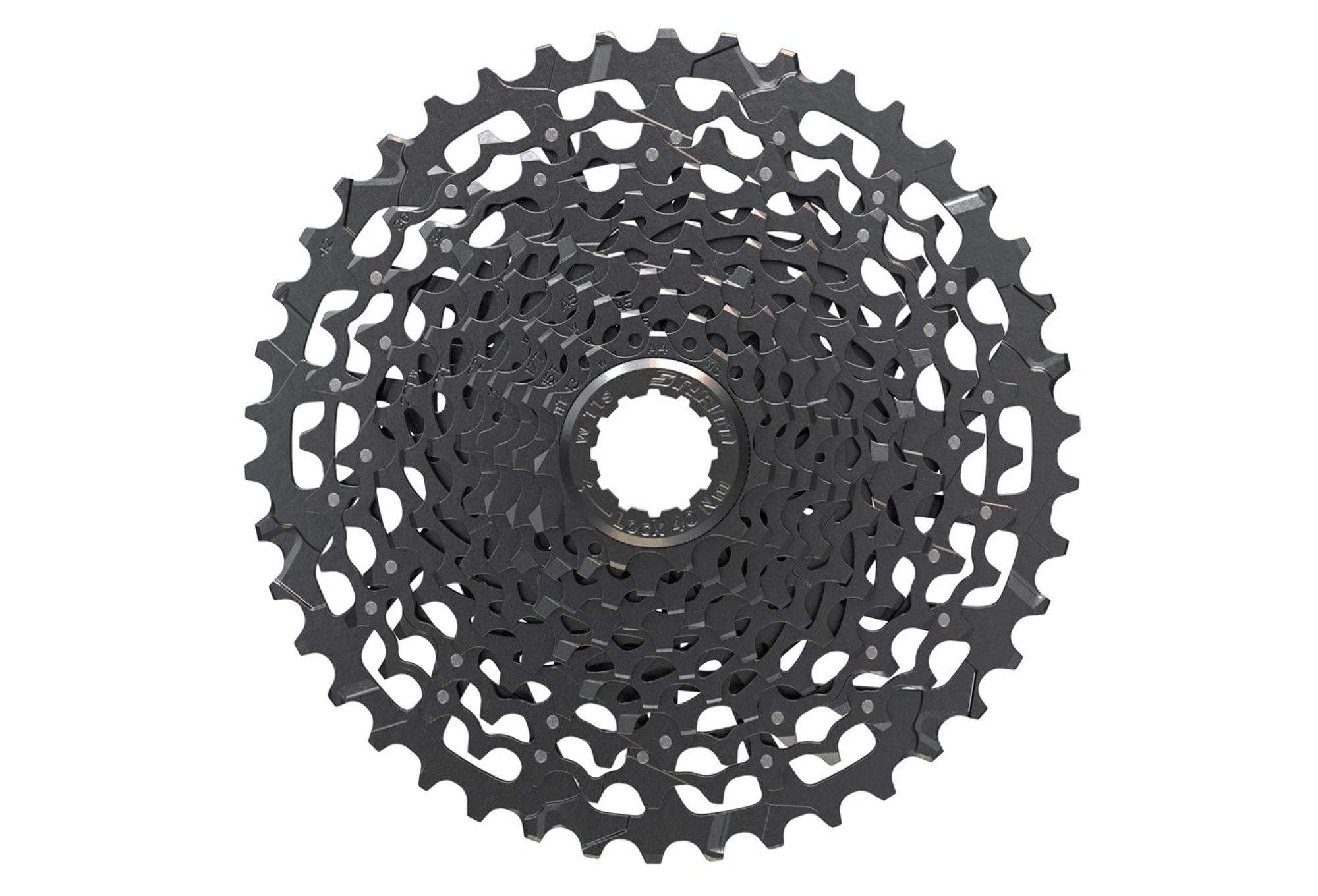 Con el casete del SRAM NX tendrás un amplio rango de desarrollos.