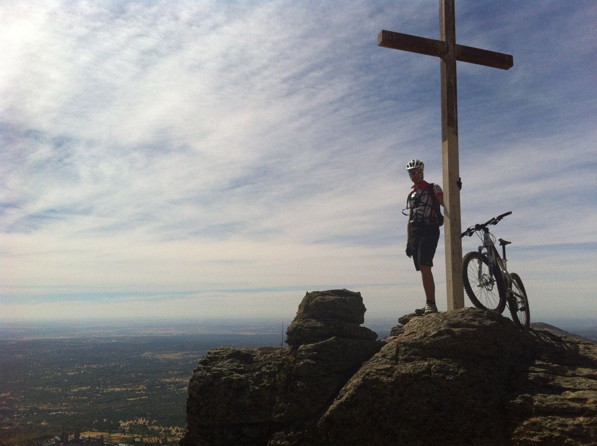 Las mejores rutas MTB para el verano. San Lorenzo de El Escorial Abantos Madrid