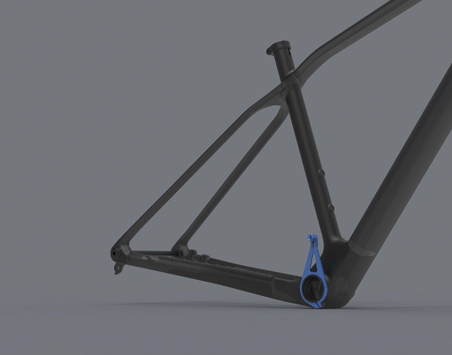Así es el guiacadenas que incorpora de serie la nueva Alma de Orbea.