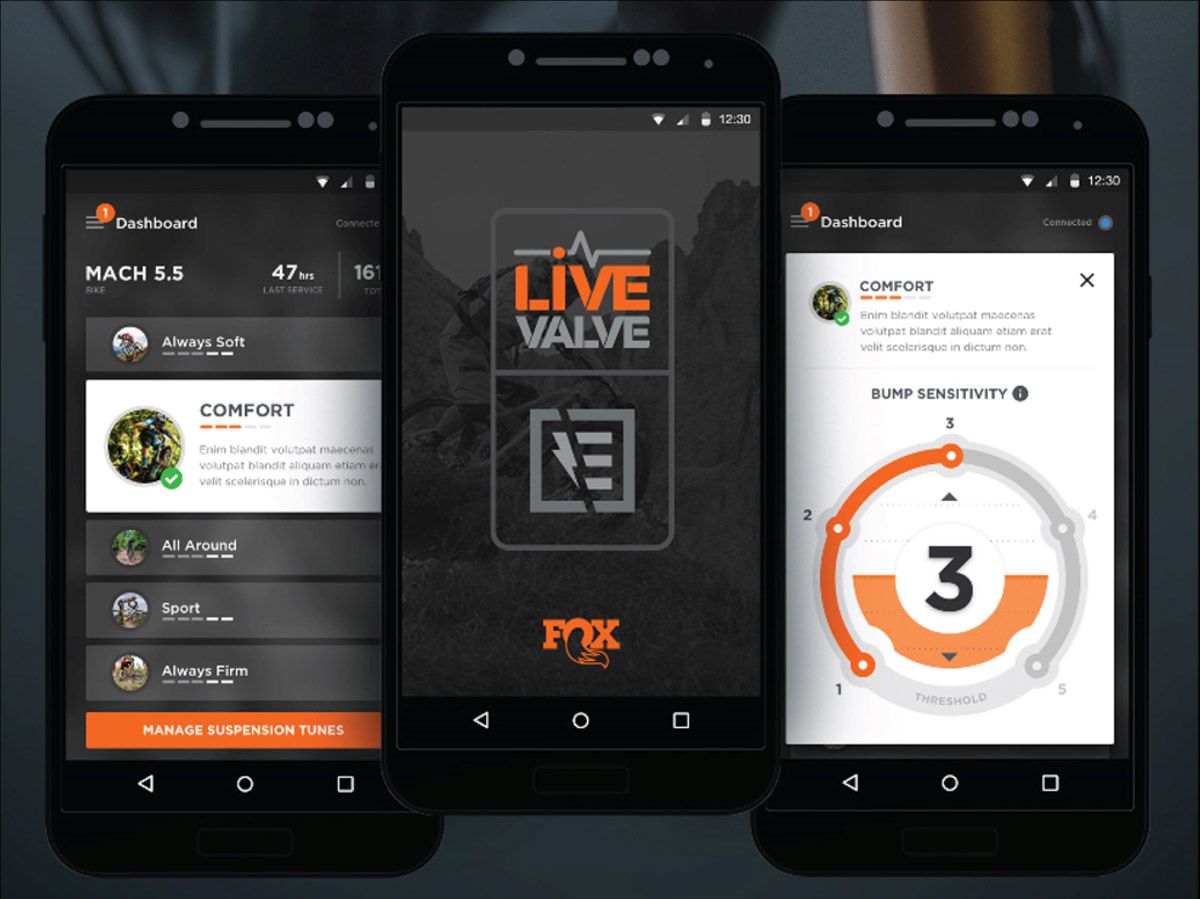 Fox ElLve Valve app 2