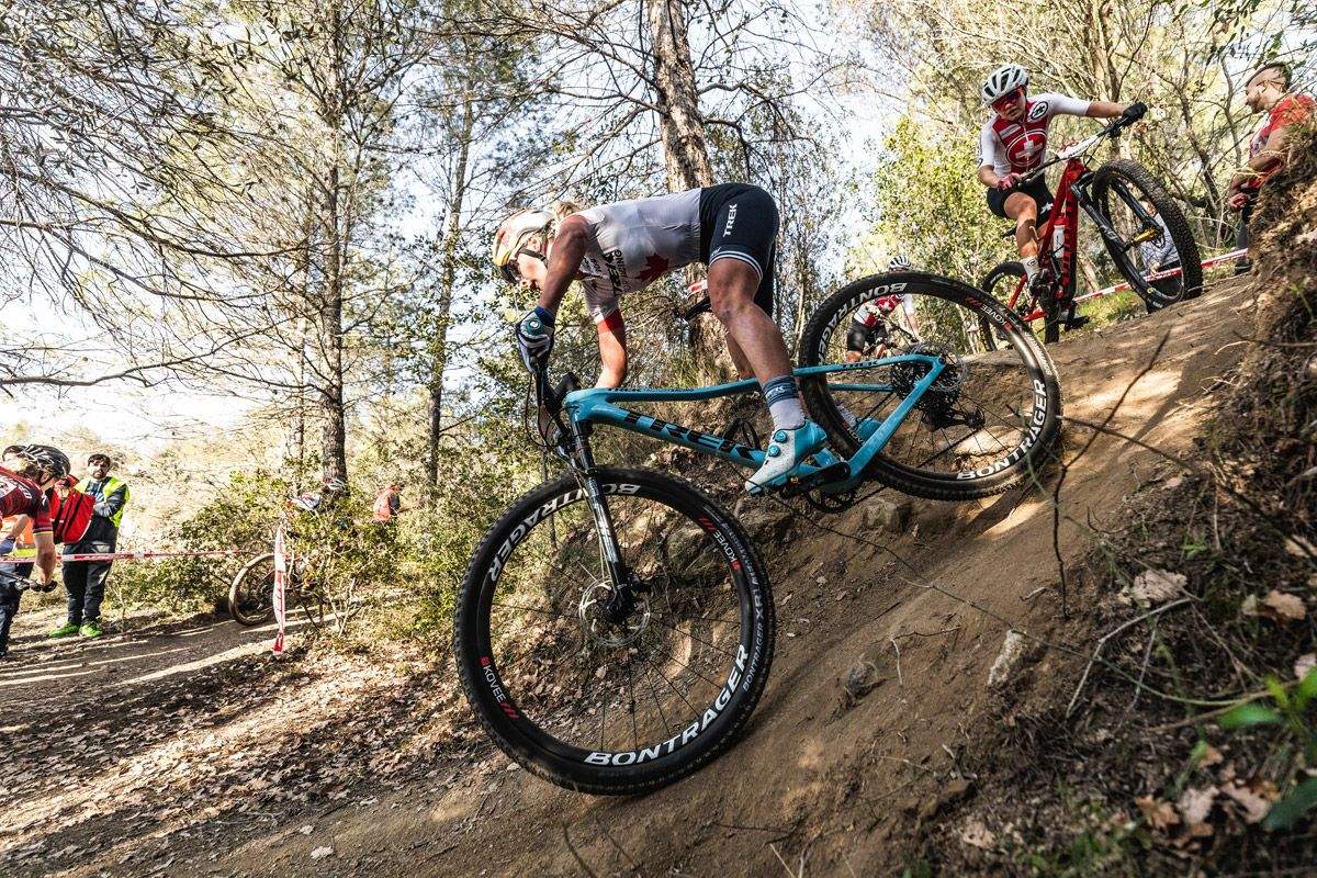 Emily Batty con la nueva Trek Procaliber
