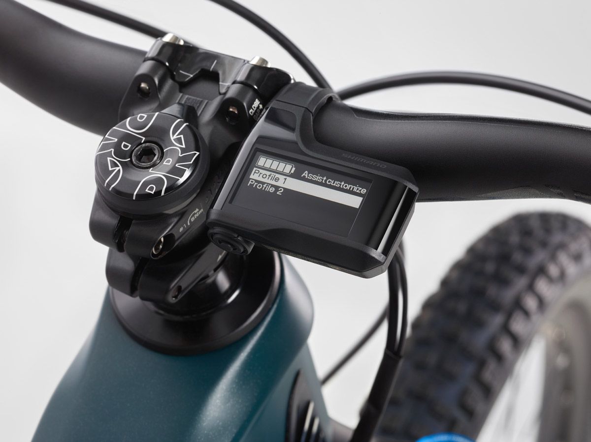 Shimano EP 8 displau perfiles