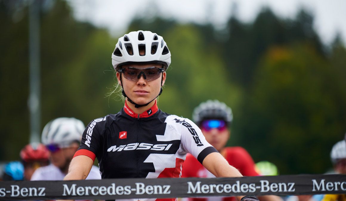 Loana Lecomte, gran protagonista del día en Nove Mesto