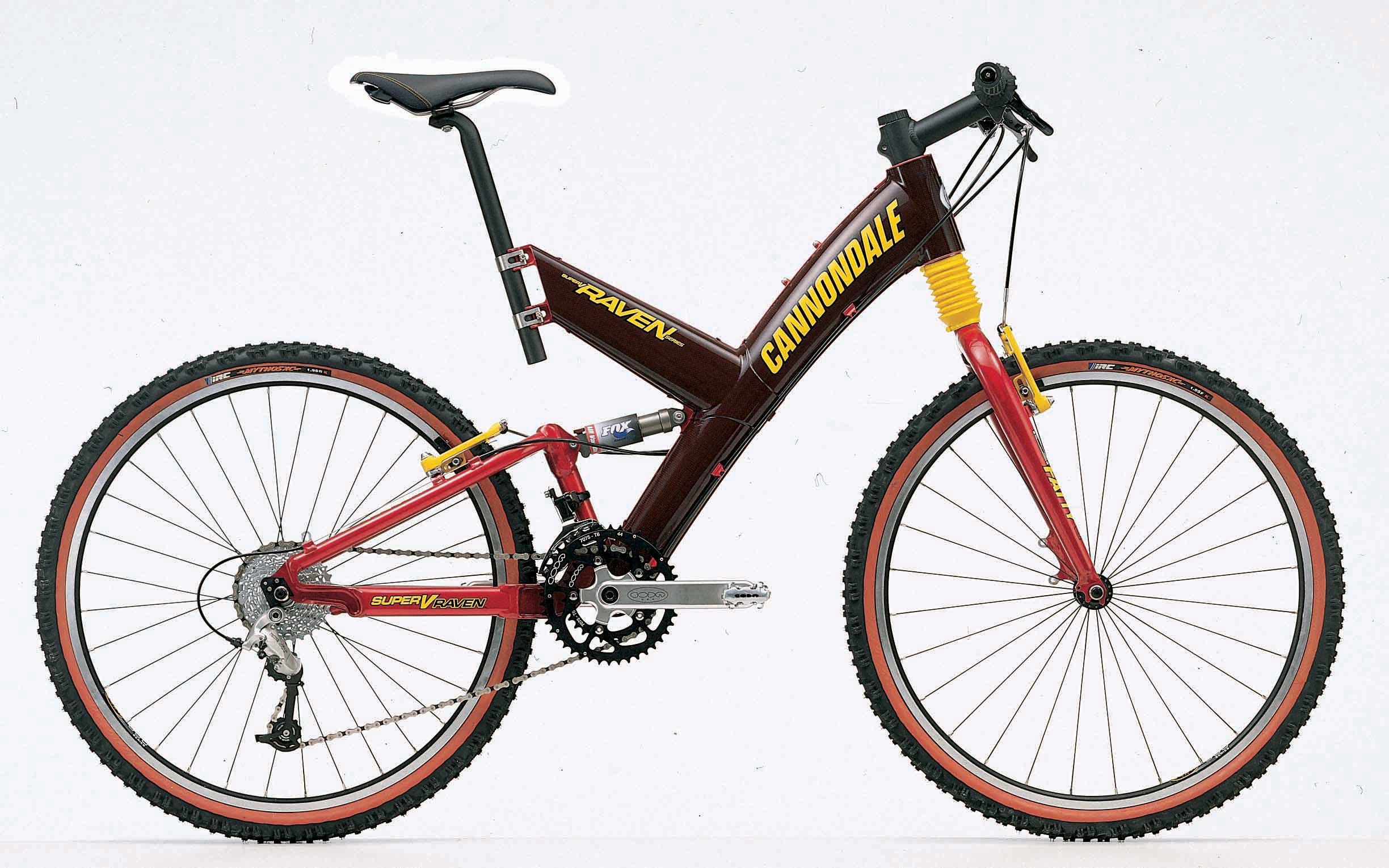 Cannondale siempre ha sido una marca pionera en diseños y tecnología, como muestra sus Raven de los 90. 