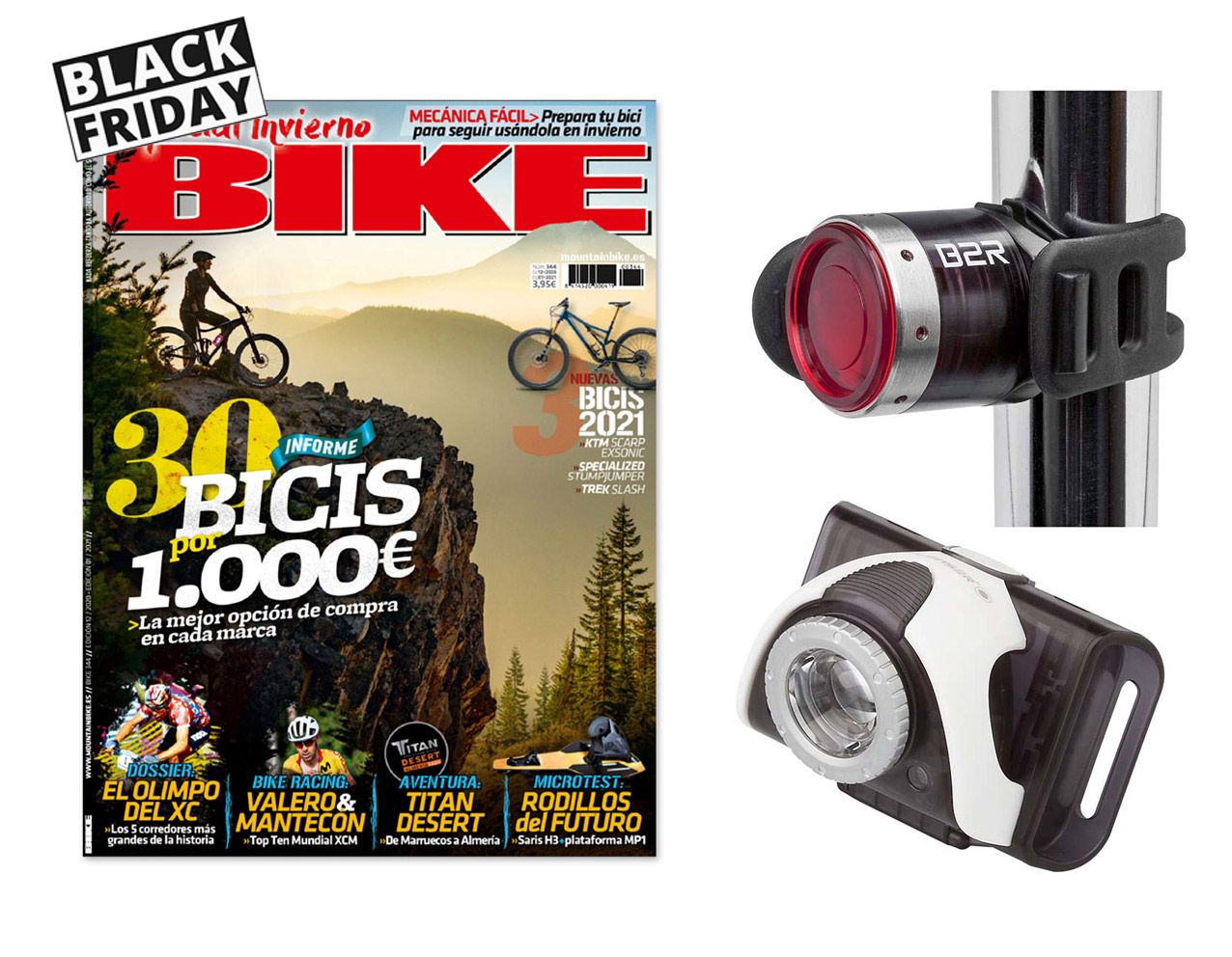 Oferta Black Friday BIKE suscripción + set de luces