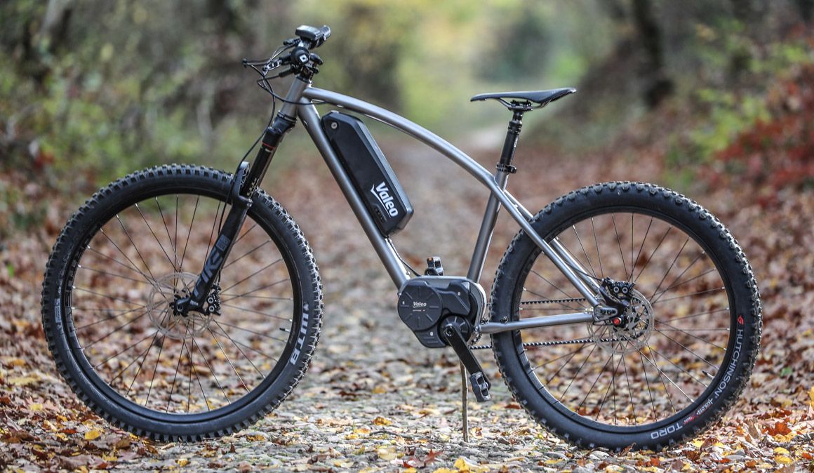 Prototipo MTB provisto del nuevo motor Valeo.