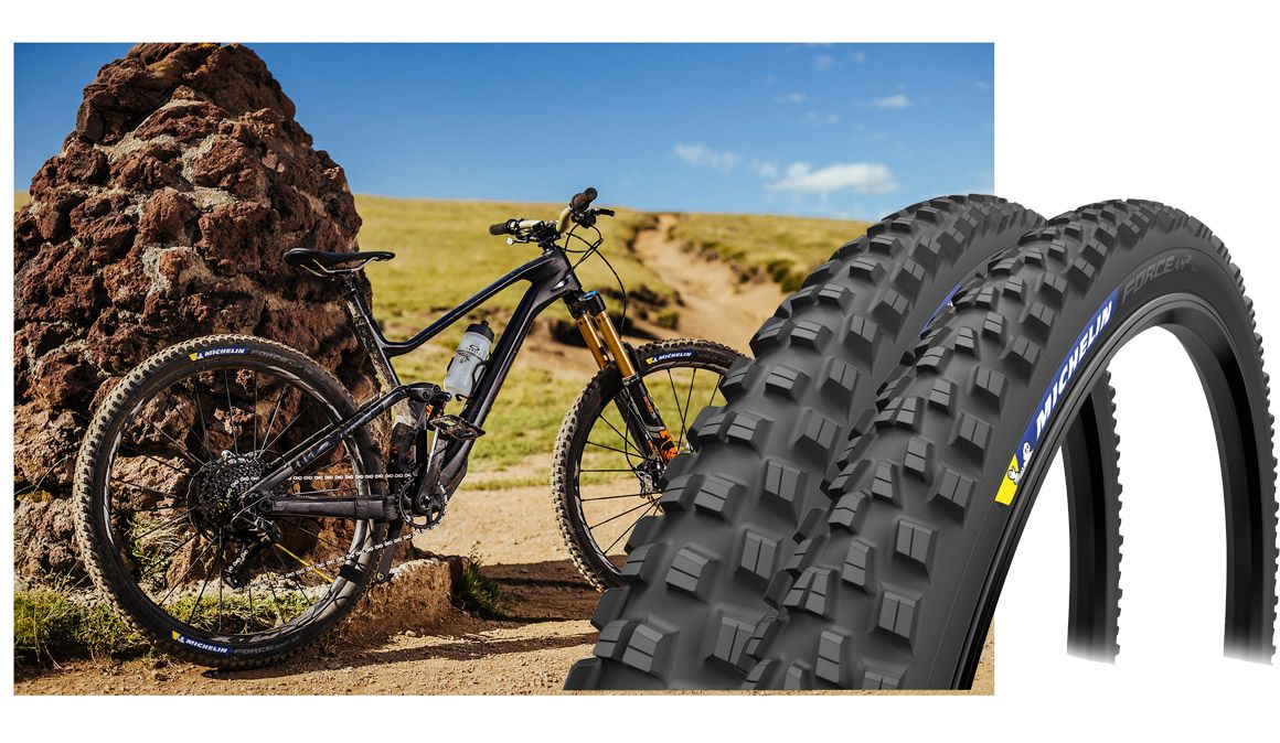 Nuevos neumáticos Michelin Force AM² y Wild AM²