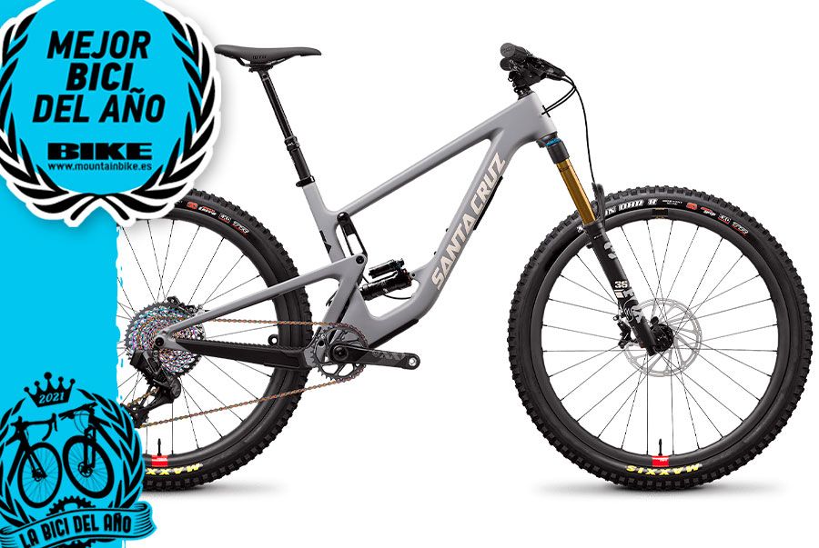 La bici del año 2021 Santa Cruz Hightower CC XX1 RSV Grey La bici del año 2021 Santa Cruz Hightower CC XX1 RSV Grey
