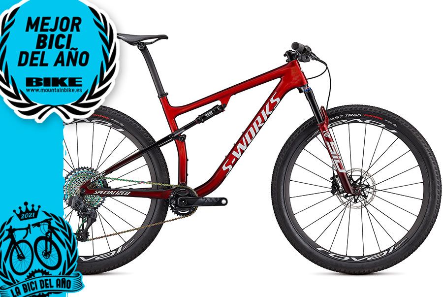 La bici del año 2021 Specialized EPIC SW REDTNT BRSH WHT HERO La bici del año 2021 Specialized EPIC SW REDTNT BRSH WHT HERO