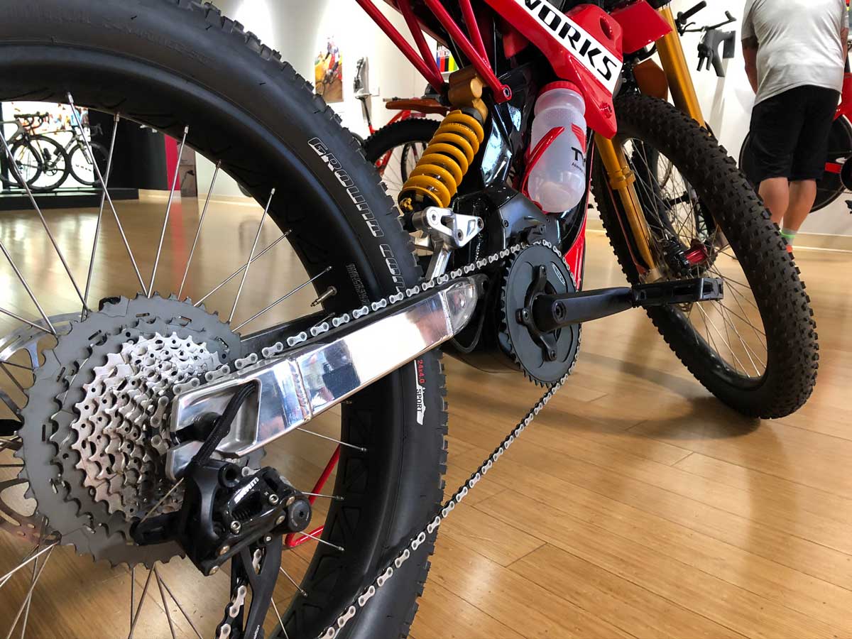Una de las muchas creaciones de Egger para Specialized