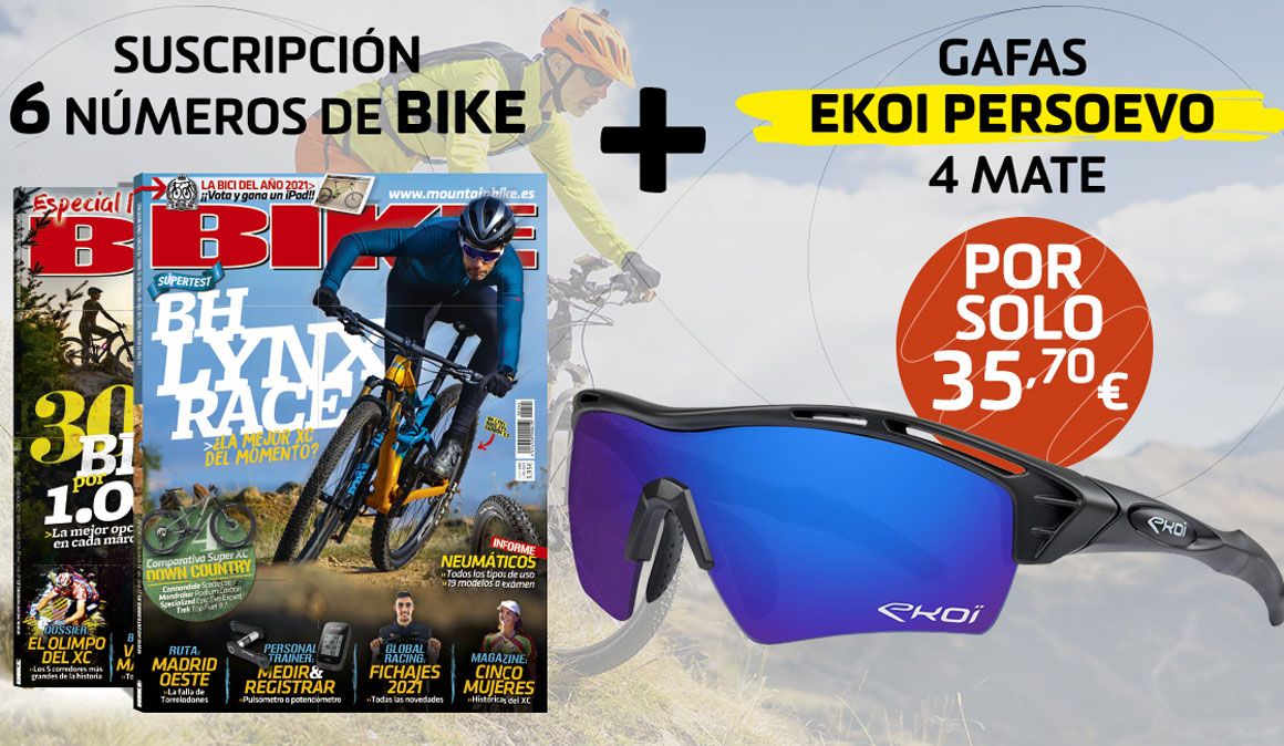 Nueva promoción. Llévate unas gafas Ekoi con tu suscripción a BIKE