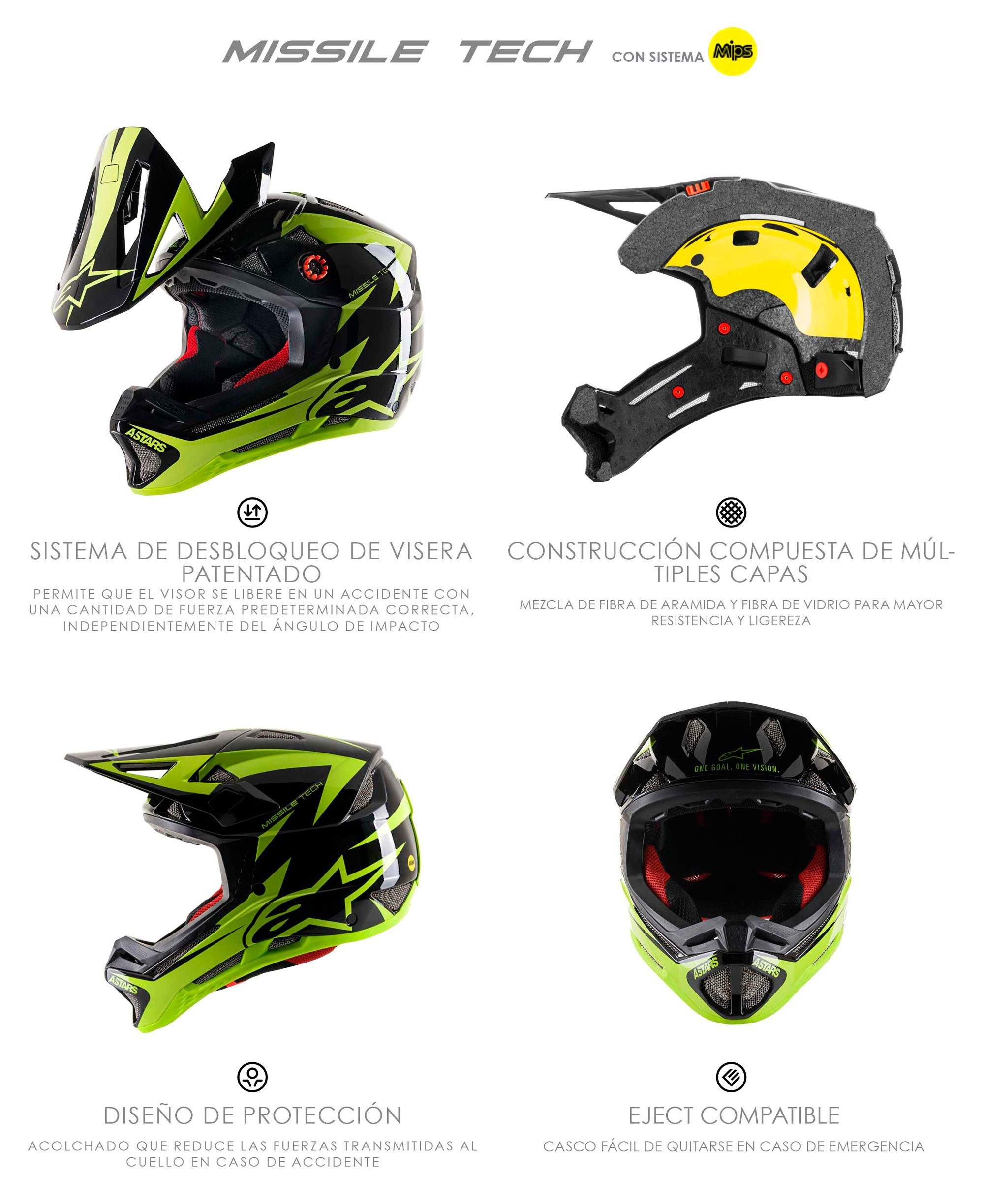 Casco Alpinestars Missile Casco Alpinestars Missile