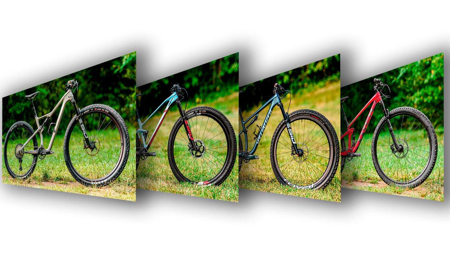 COMPARATIVA 4 bicis Down Country