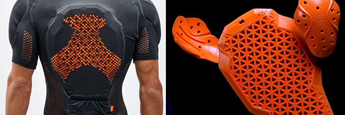 Nuevas protecciones de espalda Bluegrass detalle detalle 