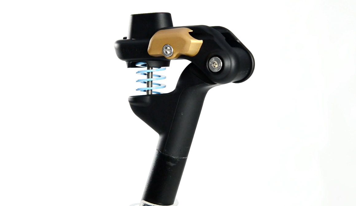 Tija de sillín Creven Sangle Fit para una inclinación variable detalle 3