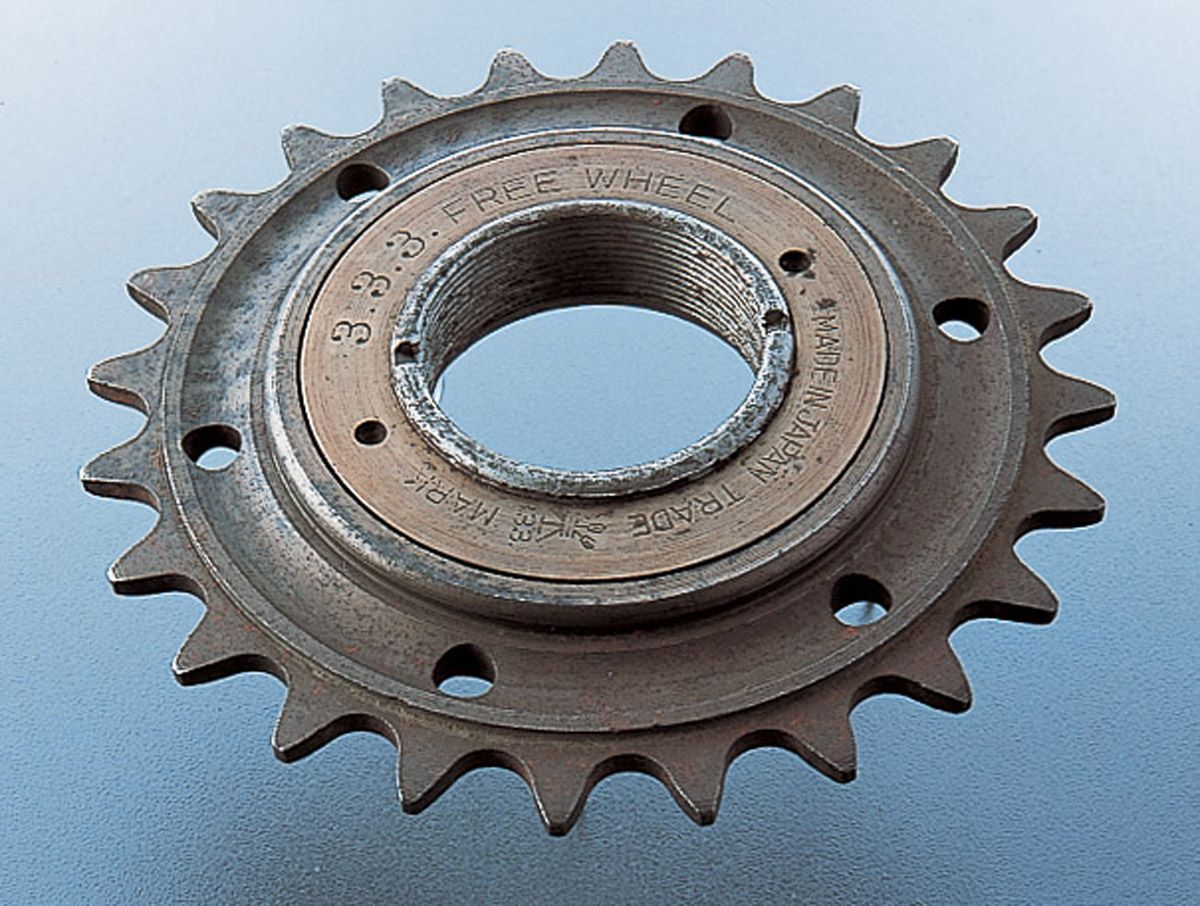 20 productos Shimano.1922. La primera rueda libre de shimano