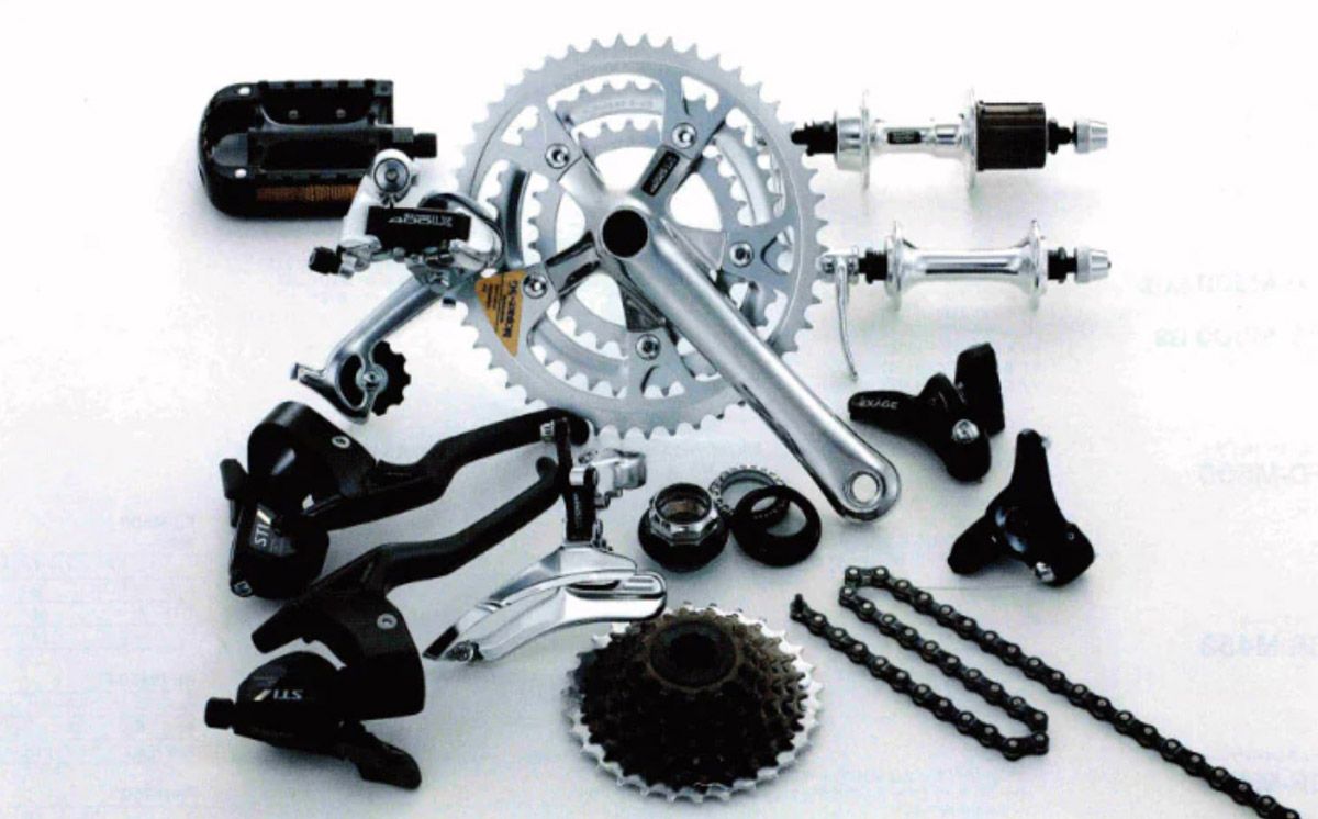 20 productos Shimano. 1989 Exage LX