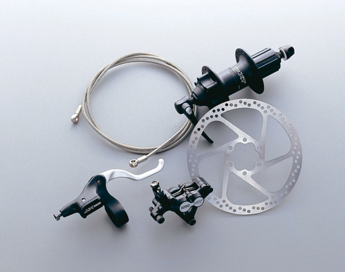 20 productos Shimano. 2000 Frenos de disco Shimano SHIMANO DEORE XT M750