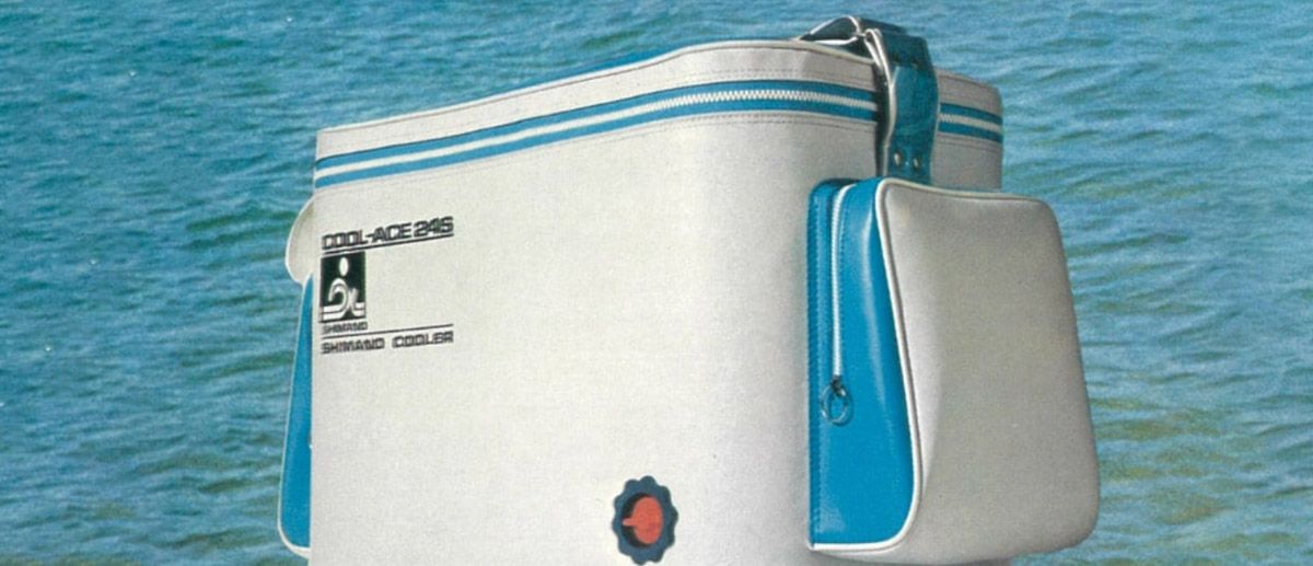 20 productos Shimano. 1971 Shimano Nevera pesca