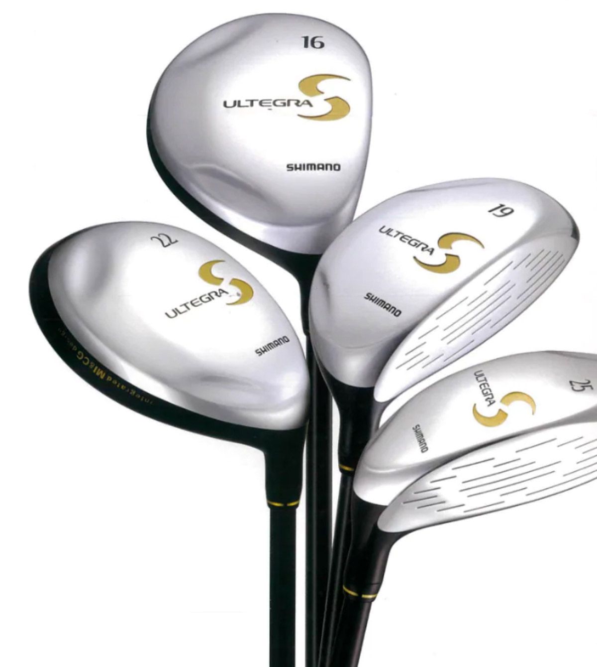 20 productos Shimano. 1991 palos de golf