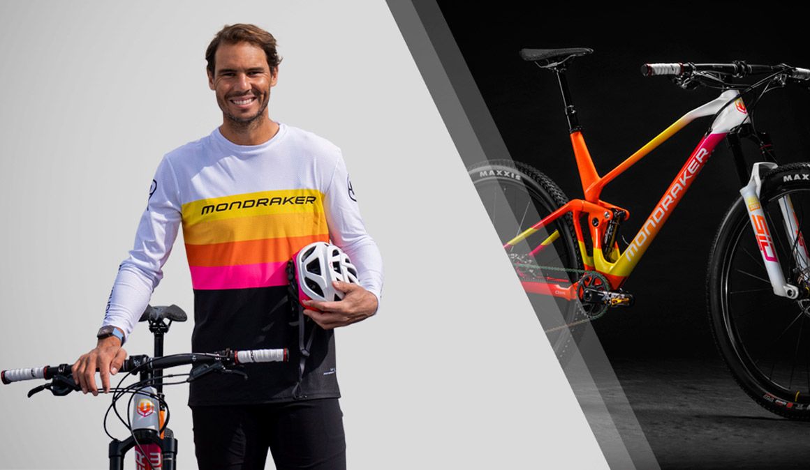 Así es la Mondraker F Podium personalizada de Rafa Nadal