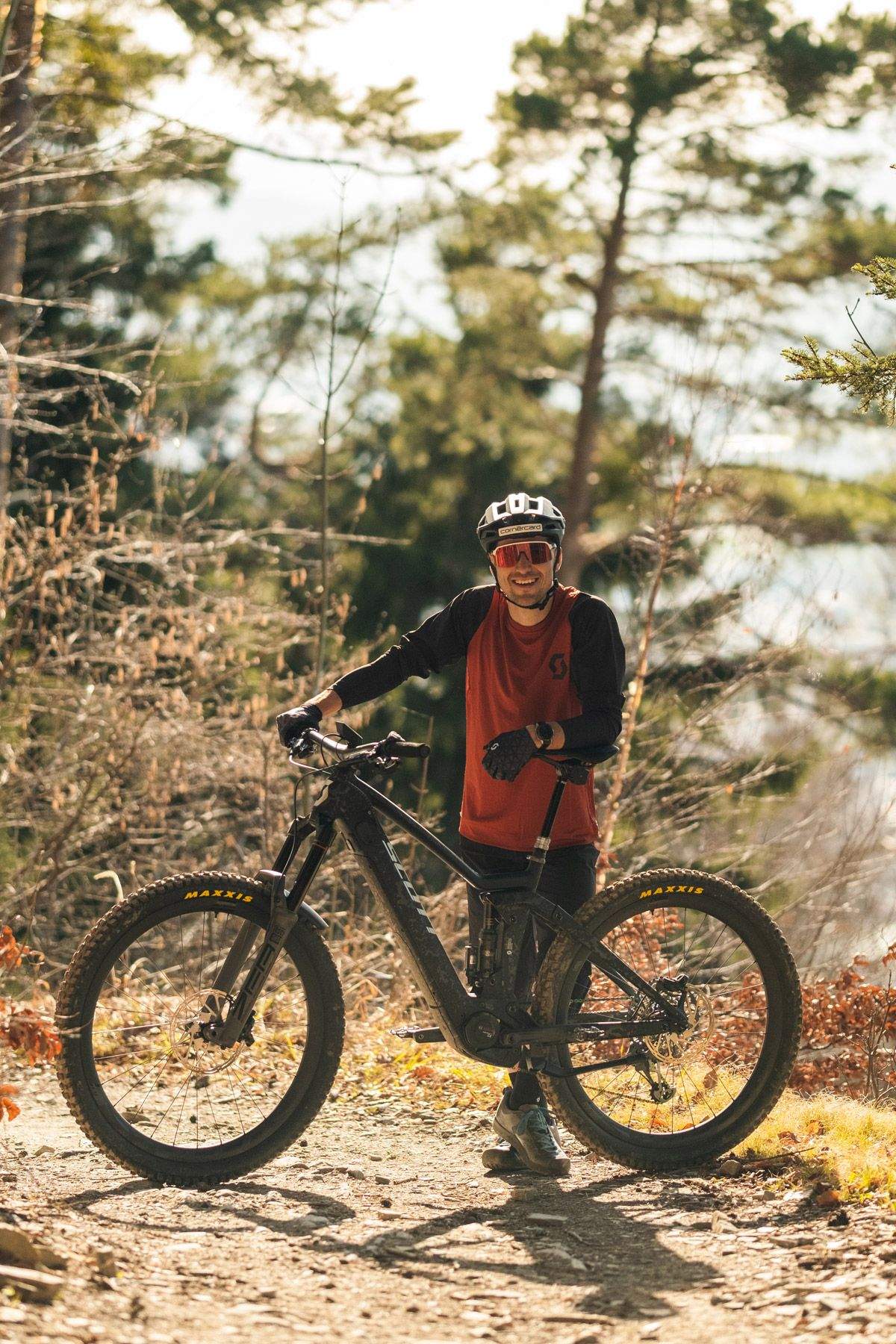 Cuando Nino Schurter estrenó la Ransom eRIDE (21)