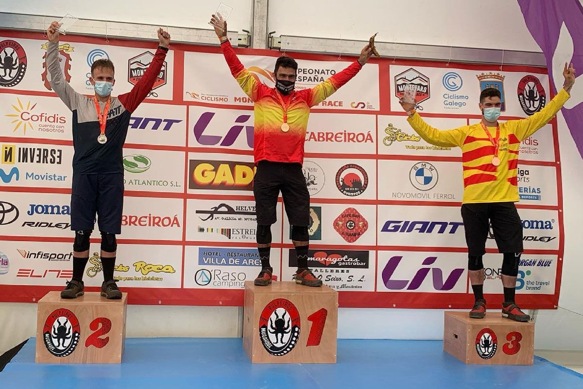 Campeonato de España Enduro. Edgar Carballo podiojpg