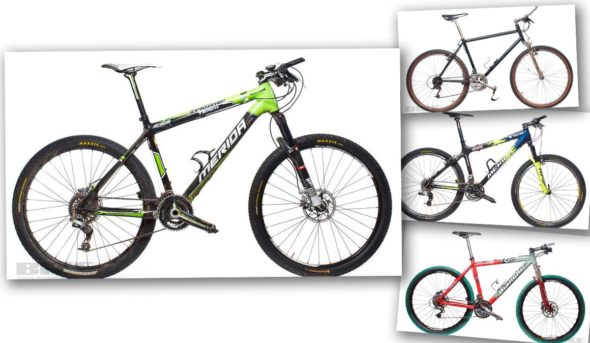 Las ocho bicis con las que desafío los circuitos de XCO Jose Antonio Hermida.