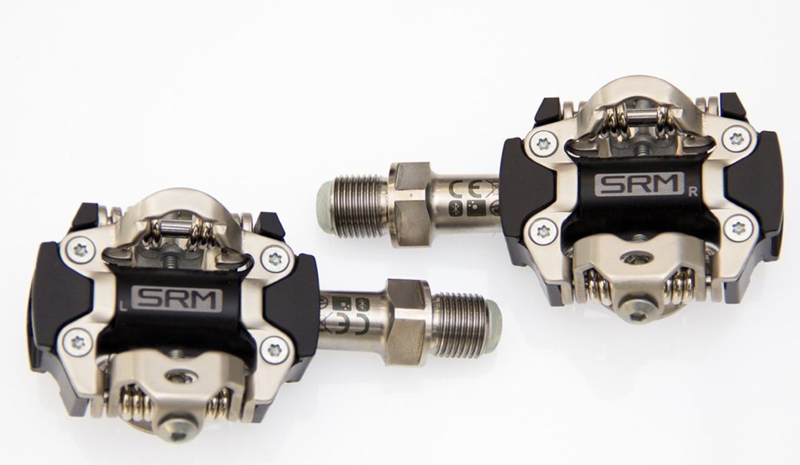 Pedales MTB con potenciómetro. Garmin y otras opciones oficiales y no oficiales.SRM X Power. jpg