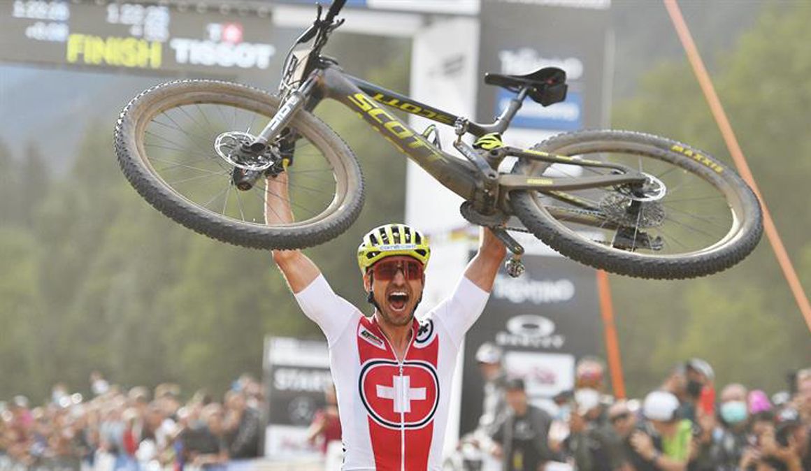 Nino Schurter. Noveno Mundial en Val di Sole. Nino Schurter. Noveno Mundial en Val di Sole.