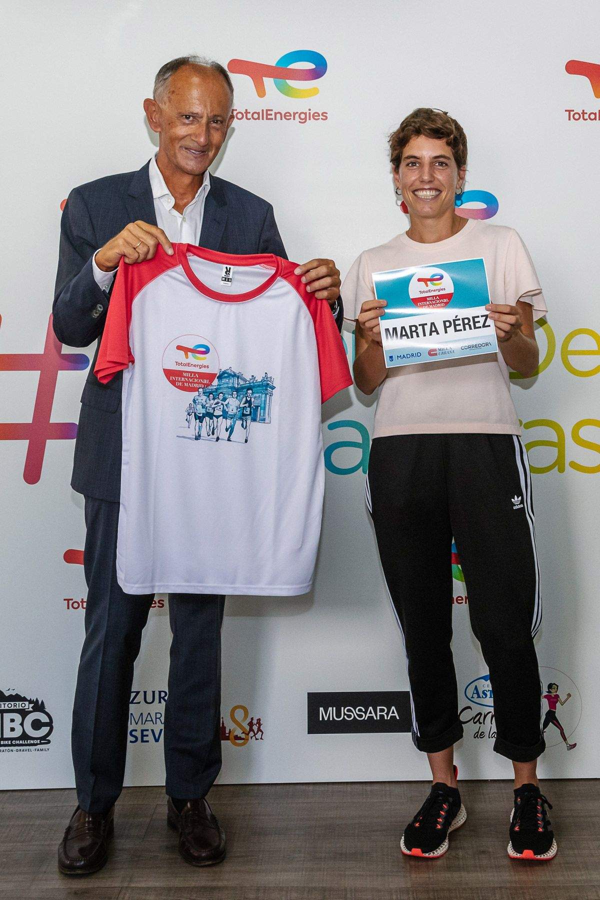 La energía de las carreras Milla internacional de Madrid