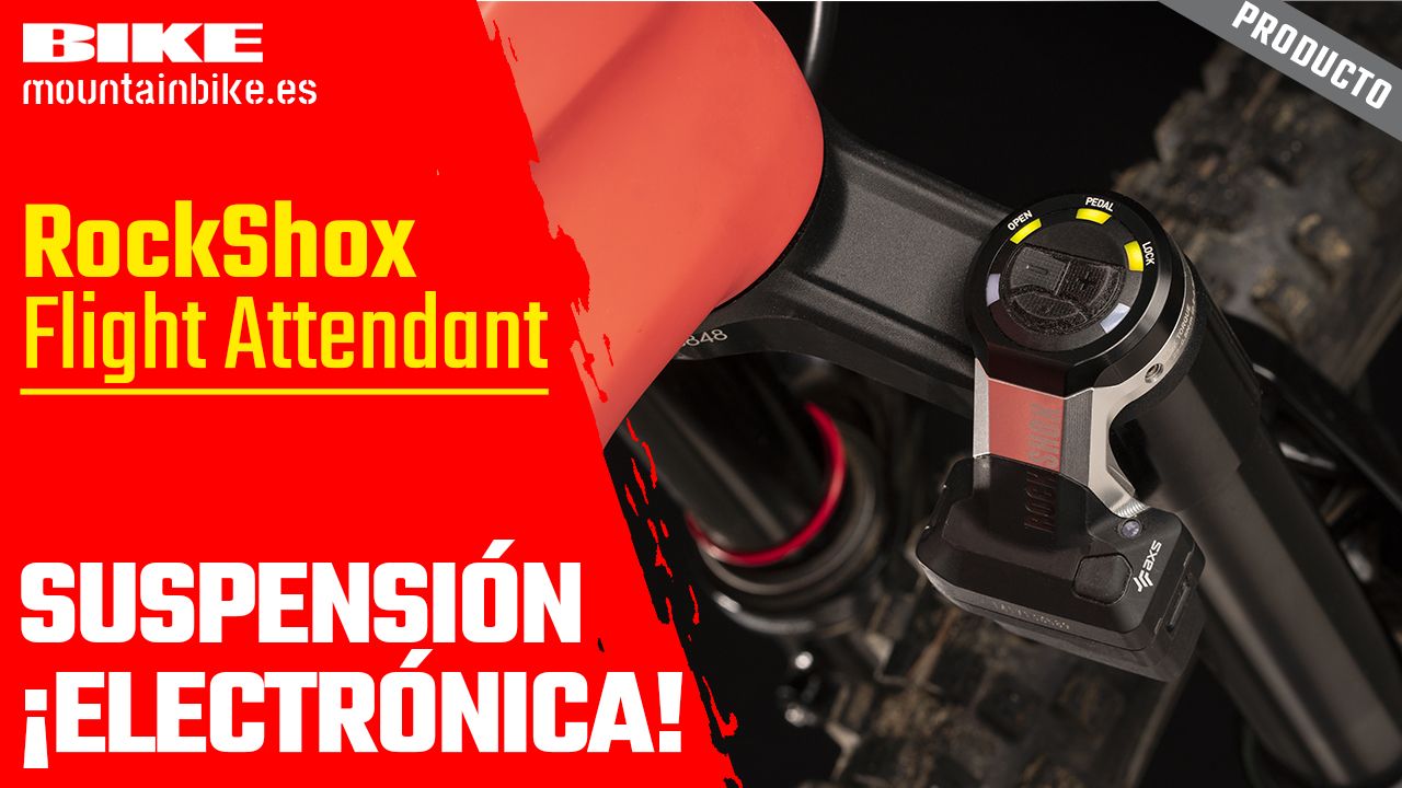 RockShox Flight Attendant. Susupensión electrónica y sin cables RockShox Flight Attendant. Susupensión electrónica y sin cables