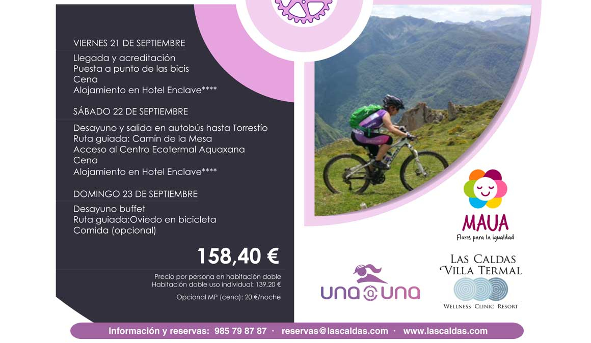 Las Caldas de Asturias: puro MTB por la igualdad de género