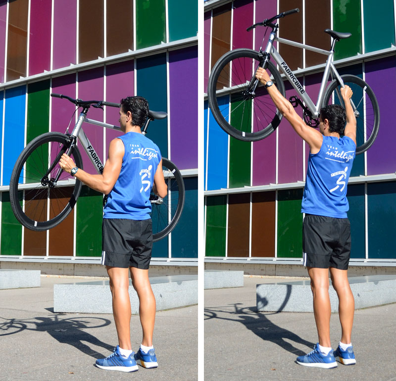 Entrena sin dar pedales: Brazos Entrena sin dar pedales: Brazos