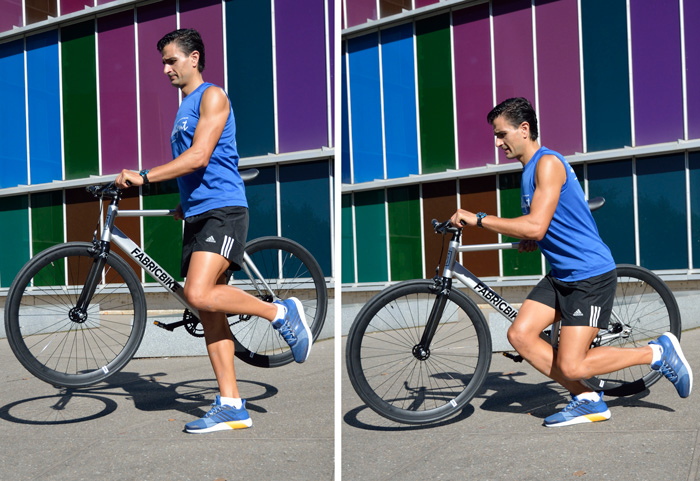 Entrena sin dar pedales: Piernas Entrena sin dar pedales: Piernas