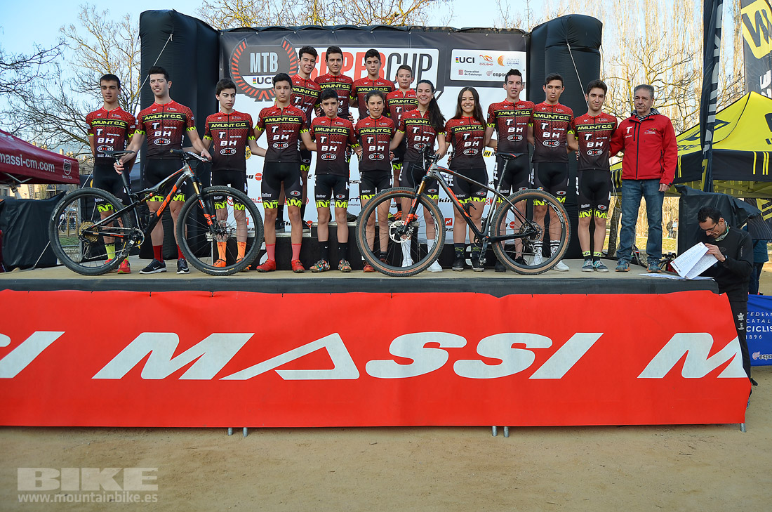 Los equipos de la Copa Catalana en Banyoles 2019