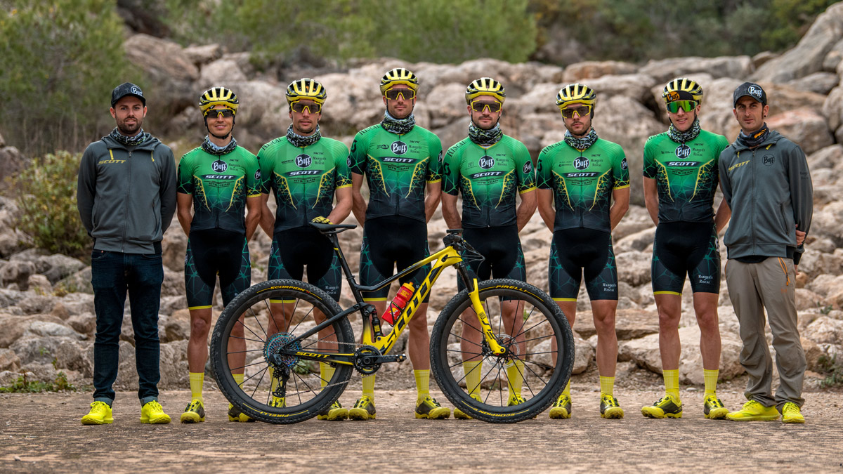 Buff Scott MTB Team: estrellas del maratón Buff Scott MTB Team: estrellas del maratón