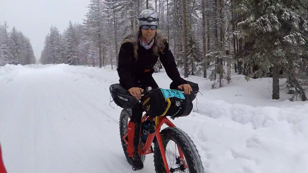 Una carrera a 12º bajo cero Una carrera a 12º bajo cero