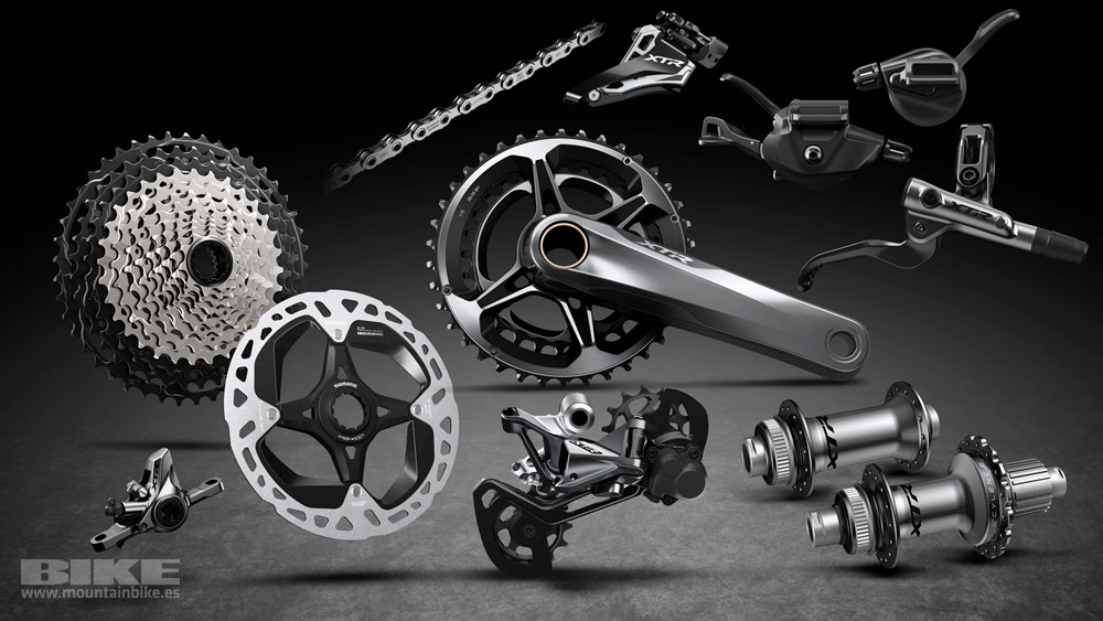 Shimano XTR de 12 velocidades: así es pieza a pieza Shimano XTR de 12 velocidades: así es pieza a pieza