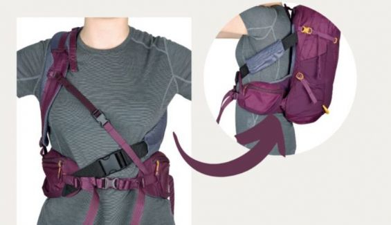 Mochila Woman's Back