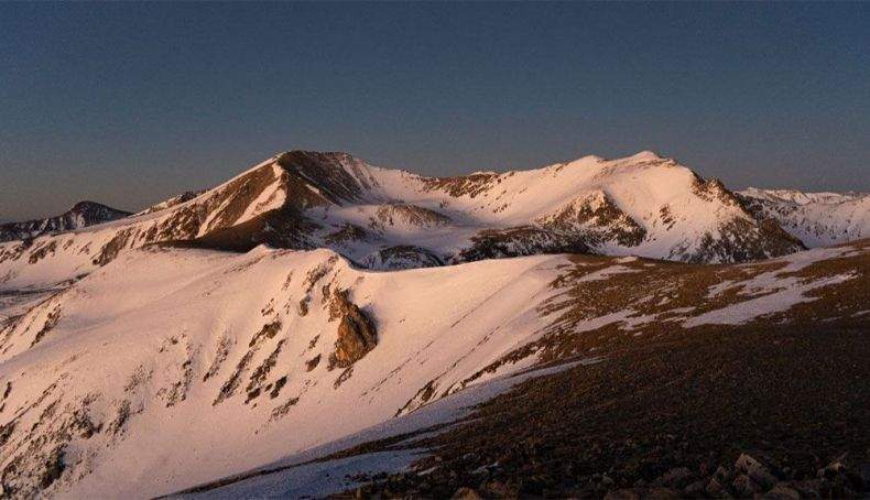 Las heladas e inhóspitas crestas de Vallter donde se ha celebrado el Vivac de los Barbudos