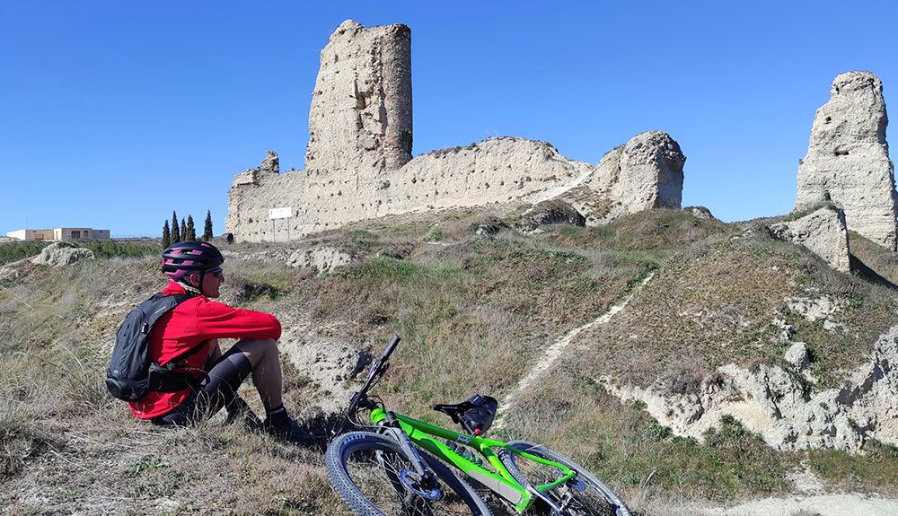 Por la Cañada Real Soriana en mountain bike