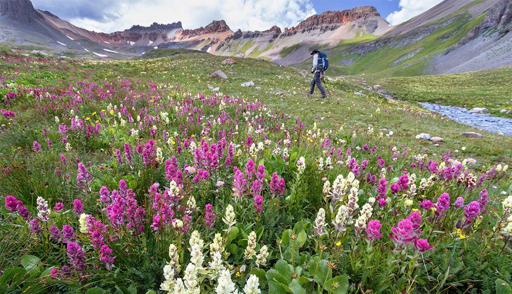 La montaña en primavera