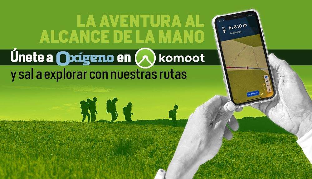KOMOOT Pop UP Oxigeno Nuevas Medidas